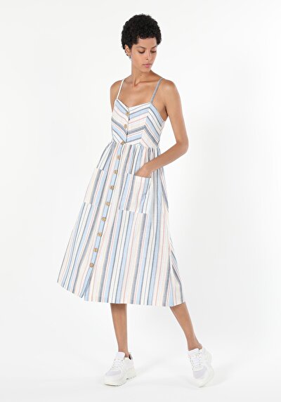Image de Robe Multicolou Slim Fit Femme