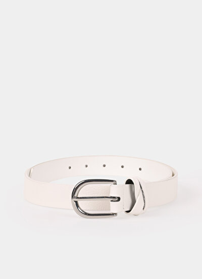 Afficher les détails de Ceinture Blanc Modern Fit Femme