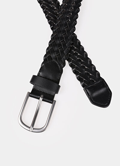 Afficher les détails de Ceinture Noir Modern Fit Homme