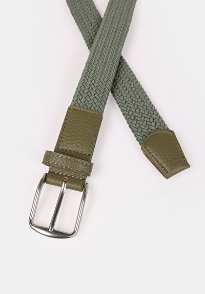 Afficher les détails de Ceinture Kaki Modern Fit Homme