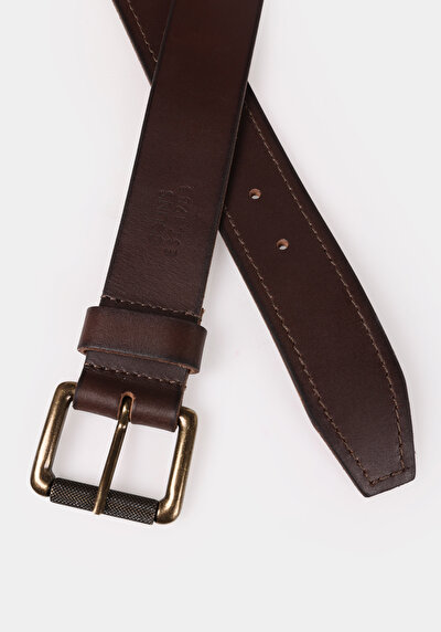 Afficher les détails de Ceinture Marron Modern Fit Homme