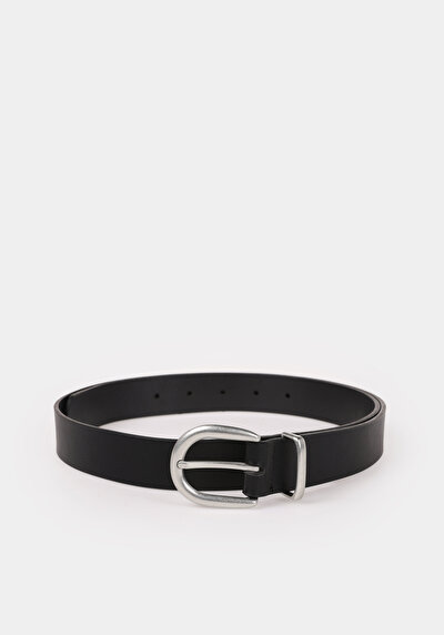 Image de Ceinture Noir Modern Fit Femme