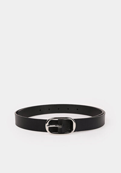Image de Ceinture Noir Modern Fit Femme