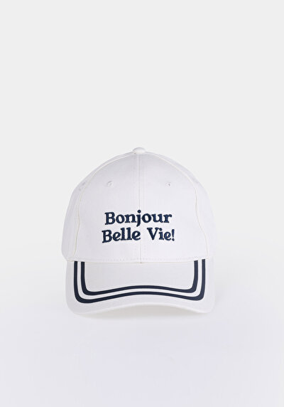 Image de Chapeau Ecru Modern Fit Femme