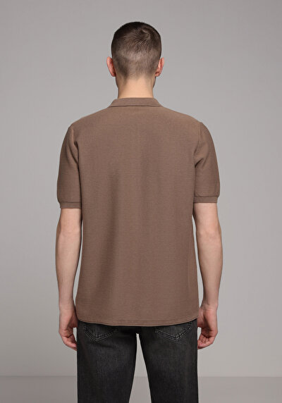 Image de Tricot Marron Regular Fit Homme