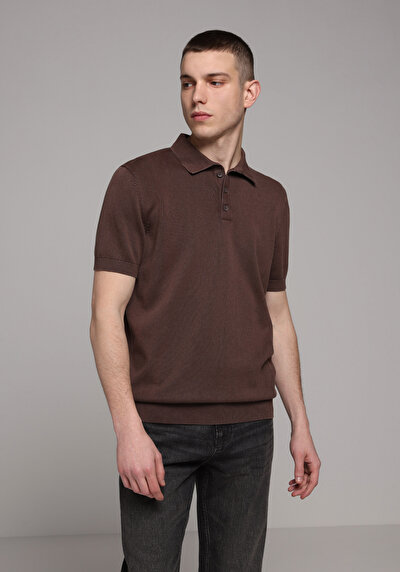 Image de Tricot Marron Regular Fit  Homme