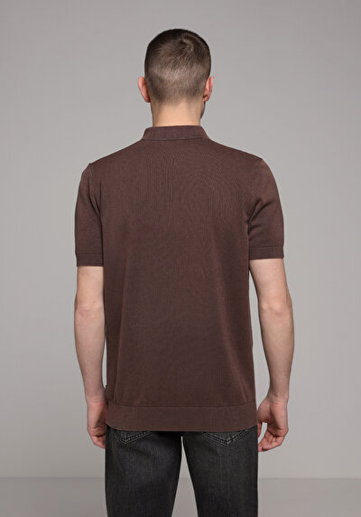 Image de Tricot Marron Regular Fit Homme