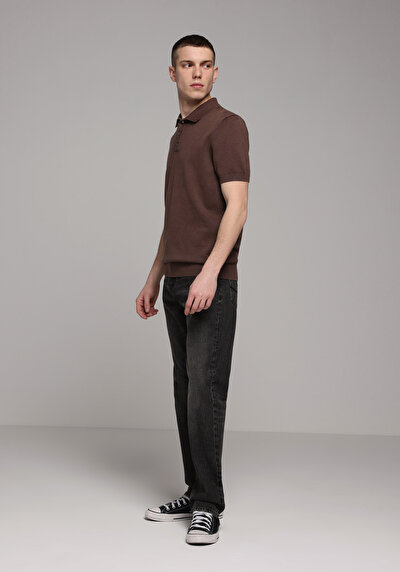 Image de Tricot Marron Regular Fit  Homme