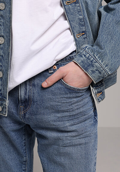 Image de 041 Danny Pantalon    En Jean Slim Fit Homme