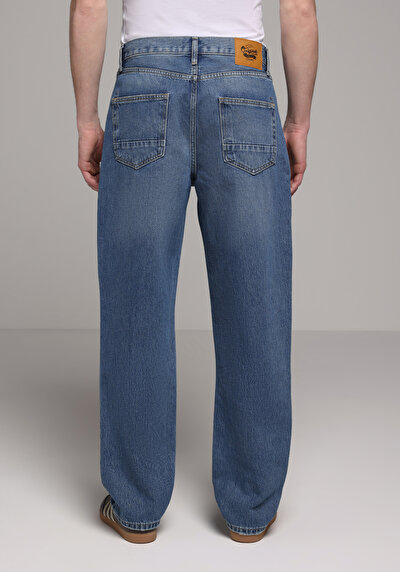 Afficher les détails de 056 Ivan Pantalon    En Jean Loose Relaxed Fit Homme