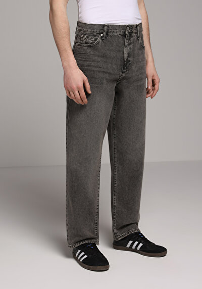 Image de 056 Ivan Pantalon En Jean Loose Relaxed Fit Homme