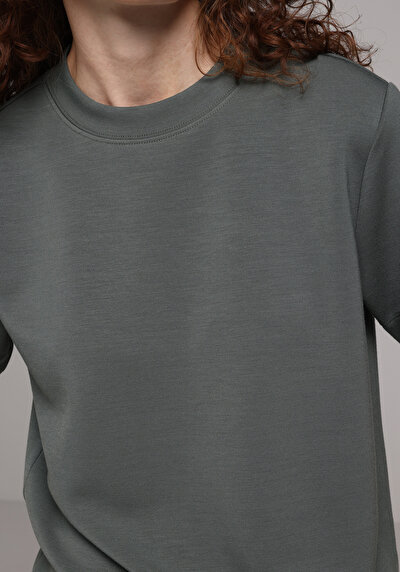 Image de Manches Courtes Vert Regular Fit Femme