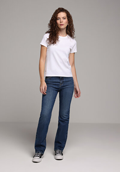 Image de 792 Mila Pantalon En Jean Regular Fit Femme
