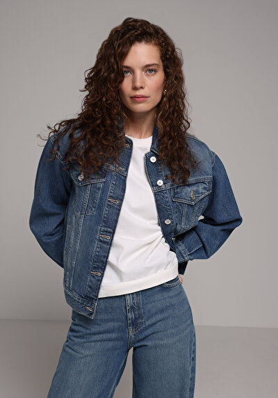 Image de Veste De Blazer Oversize Fit Manches Longues Femme