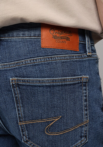 Afficher les détails de 041 Danny Pantalon    En Jean Slim Fit Homme