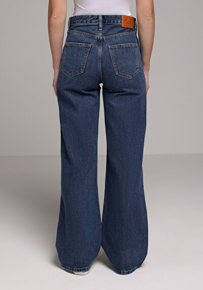 Image de 970 Berry Pantalon En Jean Regular Fit Femme