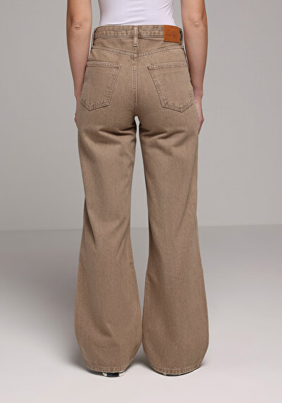 Image de 970 Berry Pantalon    En Jean Regular Fit Femme