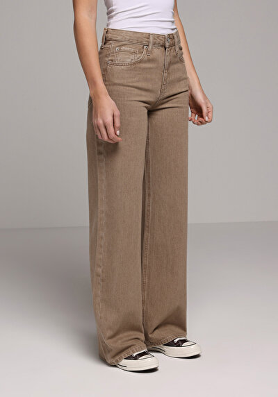 Image de 970 Berry Pantalon En Jean Regular Fit Femme