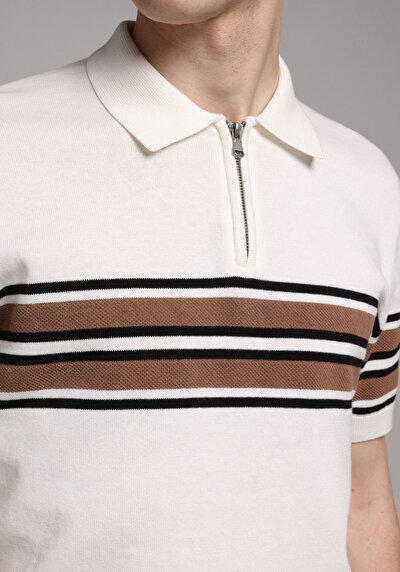 Image de Tricot Blanc Regular Fit  Homme