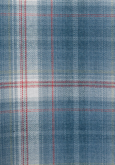 Afficher les détails de Chemise À Manches Longues Vert Regular Fit Plaid Sergé Homme