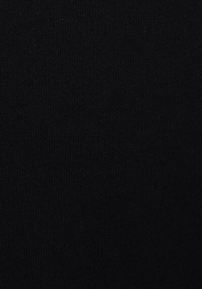 Image de T-shirt À Manches Courtes Noir Regular Fit Imprimé Femme