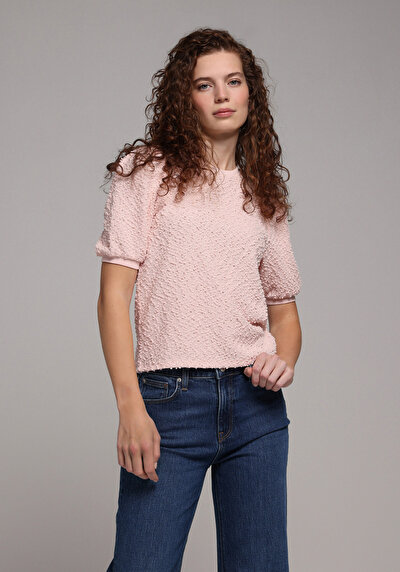 Image de Tricoter Rose Regular Fit Femme