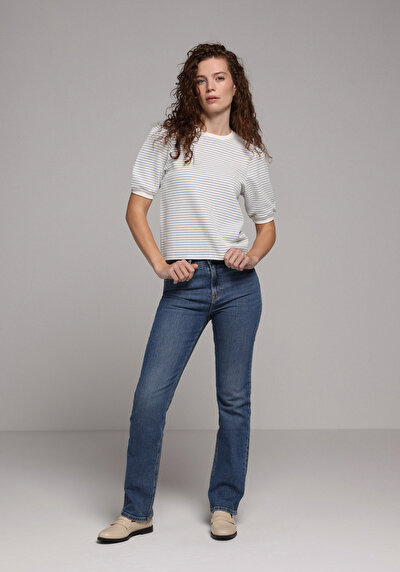 Image de 792 Mila Pantalon En Jean Regular Fit Femme