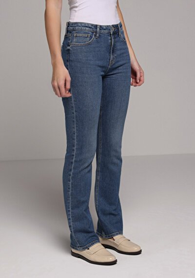 Image de 792 Mila Pantalon En Jean Regular Fit Femme