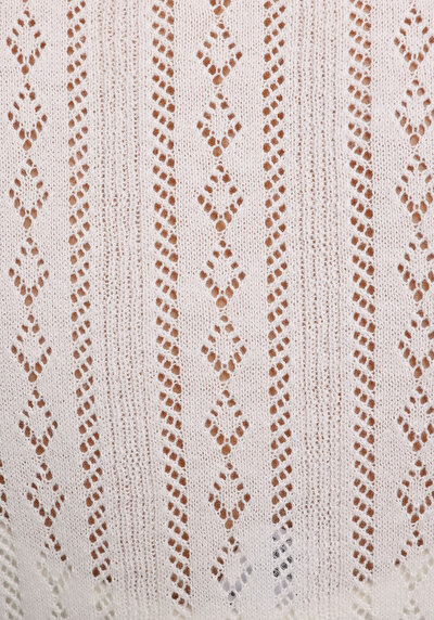 Afficher les détails de Tricot Ecru Slim Fit  Femme