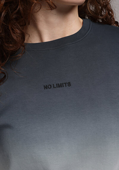 Image de T-shirt À Manches Courtes Marine Regular Fit Imprimé Femme