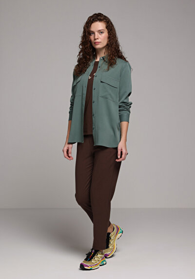 Image de Chemise À Manches Longues Regular Fit Droit Belmando Femme
