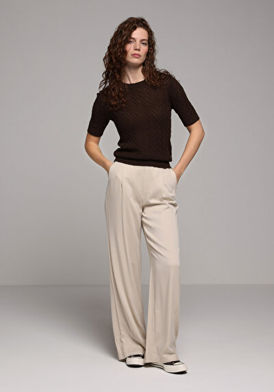 Image de Tricot Marron Slim Fit Femme