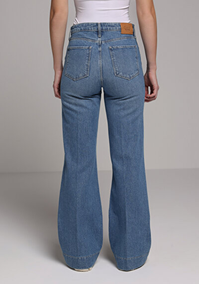 Image de 793 Marissa Pantalon En Jean Regular Fit Femme