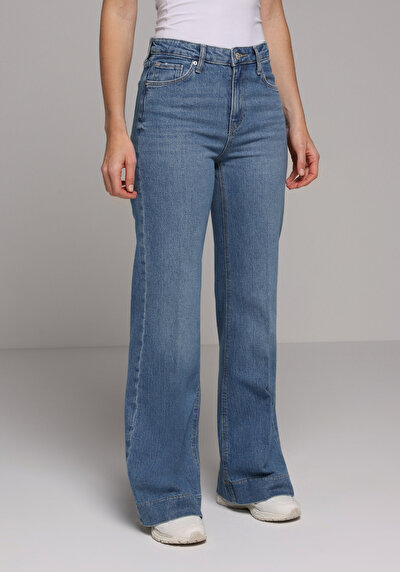 Image de 793 Marissa Pantalon En Jean Regular Fit Femme