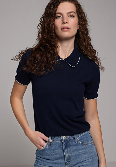 Image de Tricot Marine Slim Fit Femme
