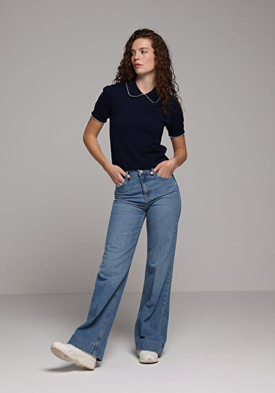 Image de Tricot Marine Slim Fit Femme