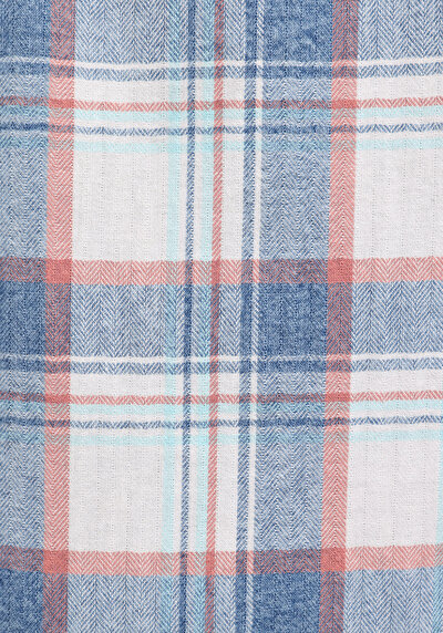 Afficher les détails de Chemise À Manches Longues Multicolou Regular Fit Plaid Sergé Homme