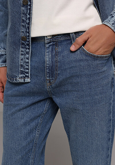Afficher les détails de 067 Jack Pantalon    En Jean Regular Fit Homme
