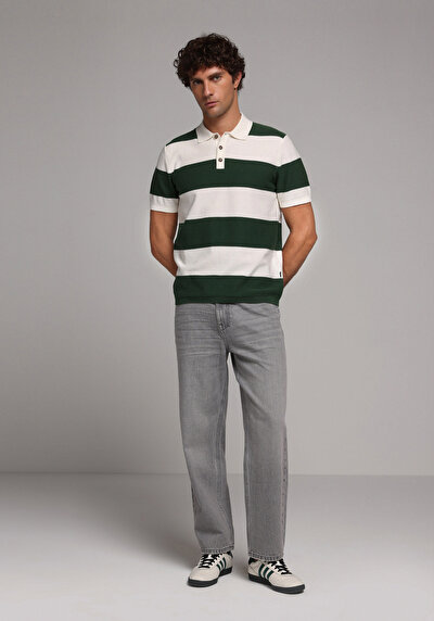 Image de Tricot Vert Regular Fit Homme
