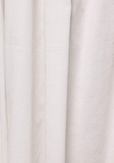 Afficher les détails de Jupe Blanc Midi Droit Uni Maxi Femme