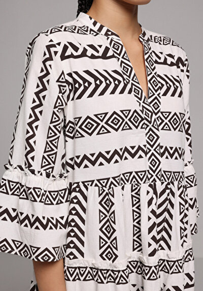Image de Robe Ecru Regular Fit Femme