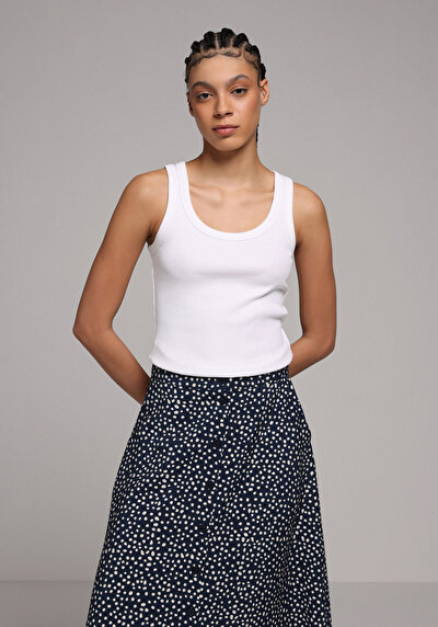 Image de Athlète Blanc Slim Fit Femme