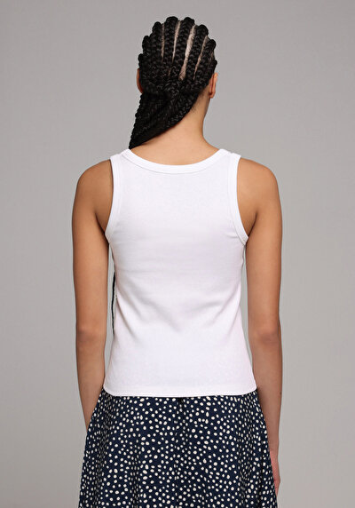 Image de Athlète Blanc Slim Fit Femme