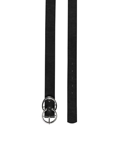 Image de Ceinture Noir Modern Fit Femme
