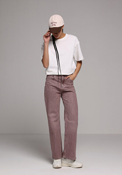 Image de 900 Laris Pantalon En Jean Straight Fit Femme