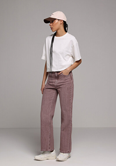 Image de 900 Laris Pantalon En Jean Straight Fit Femme