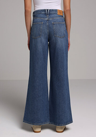 Image de 979 Ellie Pantalon    En Jean Loose Fit Femme