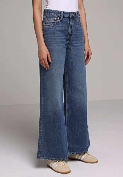 Image de 979 Ellie Pantalon    En Jean Loose Fit Femme