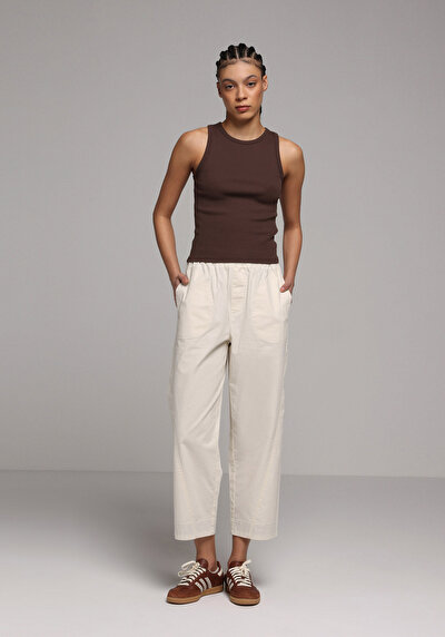 Image de Athlète Marron Slim Fit Femme