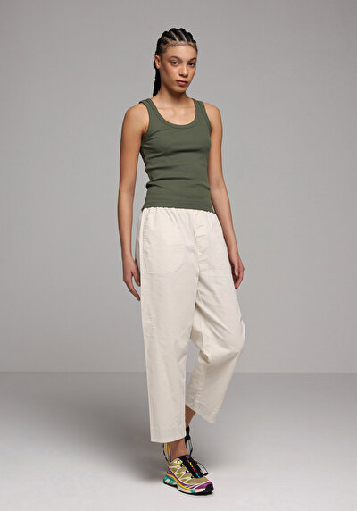 Image de Athlète Kaki Slim Fit Femme